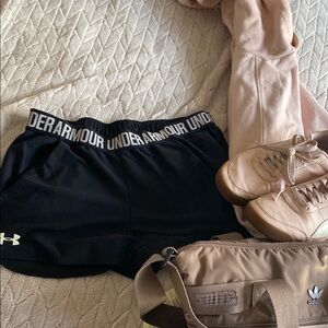 Under Armour Women's Black Athletic Shorts